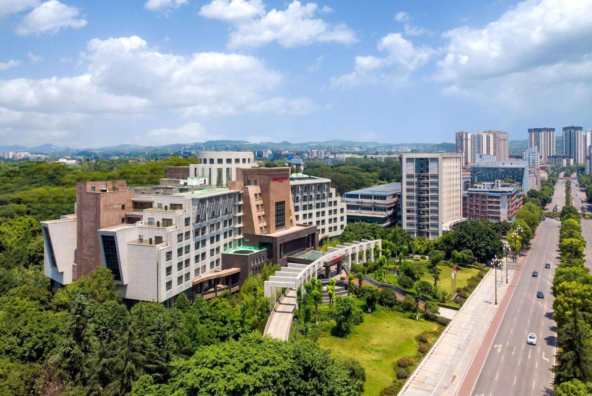 Ramada Plaza By Wyndham Chongqing West Hotel Exterior foto